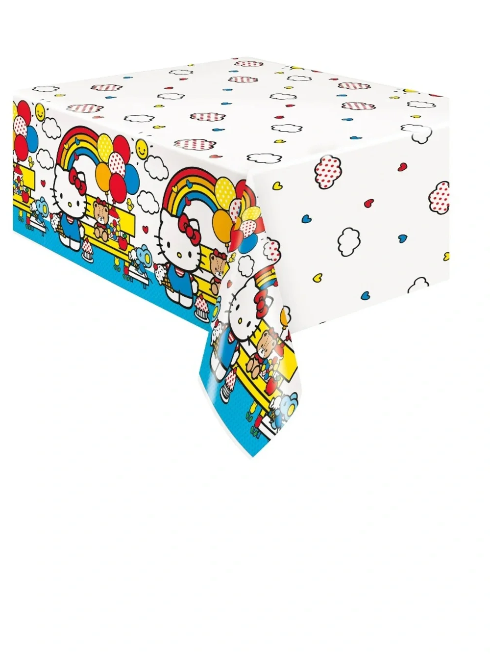 Hello Kitty Blue Party Plates & Decorations Set